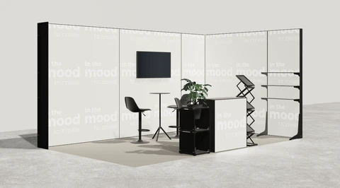 Stoisko w systemie M100 LED