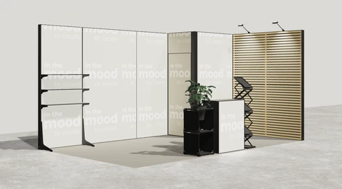 Stoisko w systemie M100 LED