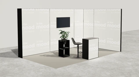 Stoisko w systemie M100 LED