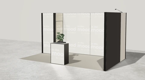 Stoisko w systemie M100 LED