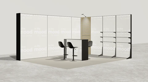 Stoisko w systemie M100 LED