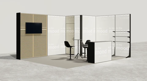 Stoisko w systemie M100 LED