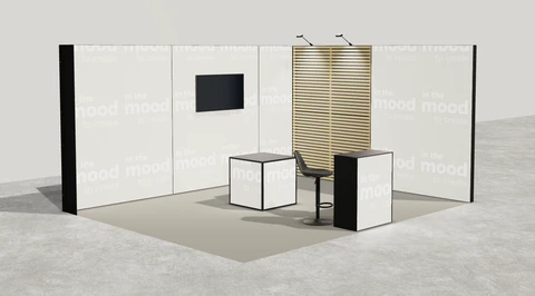 Stoisko w systemie M100 LED