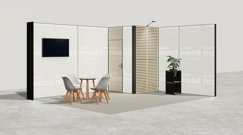 Stoisko w systemie M100 LED