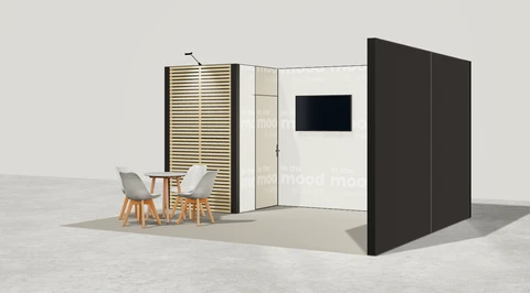 Stoisko w systemie M100 LED
