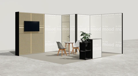 Stoisko w systemie M100 LED