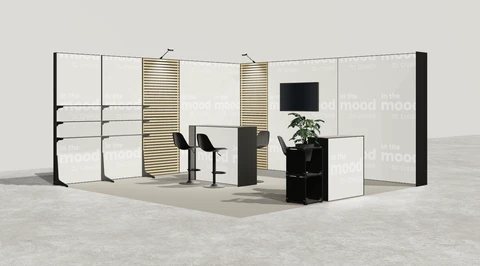 Stoisko w systemie M100 LED