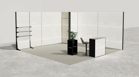 Stoisko w systemie M100 LED
