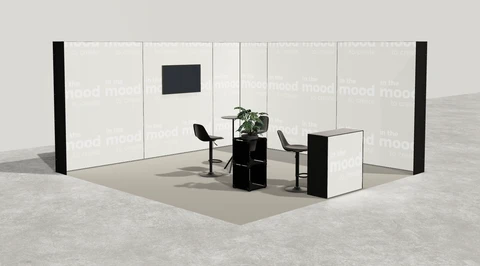 Stoisko w systemie M100 LED