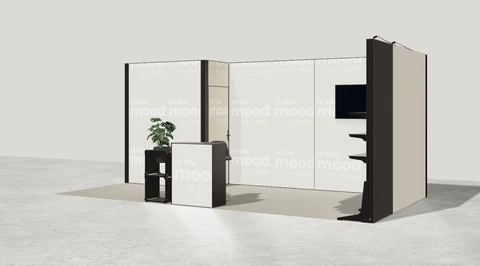 Stoisko w systemie M100 LED