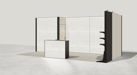 Stoisko w systemie M100 LED