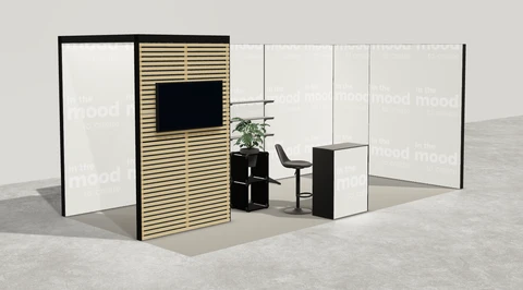 Stoisko w systemie M100 LED