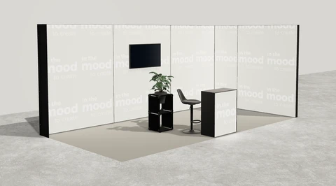 Stoisko w systemie M100 LED