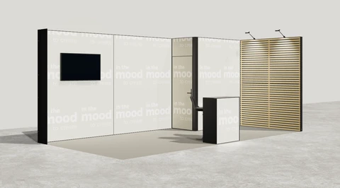 Stoisko w systemie M100 LED