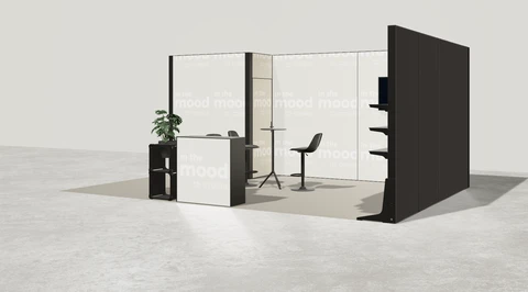 Stoisko w systemie M100 LED