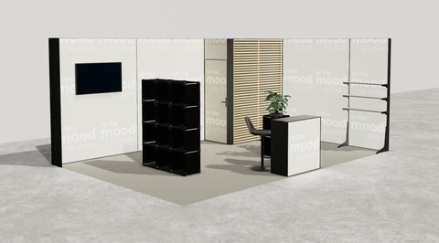 Stoisko w systemie M100 LED