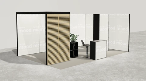 Stoisko w systemie M100 LED
