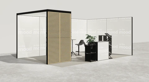 Stoisko w systemie M100 LED