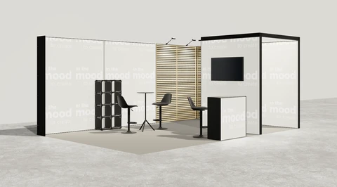 Stoisko w systemie M100 LED
