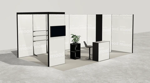 Stoisko w systemie M100 LED