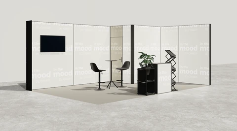 Stoisko w systemie M100 LED
