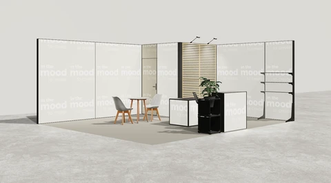 Stoisko w systemie M100 LED