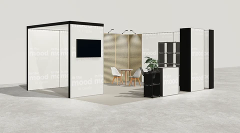 Stoisko w systemie M100 LED
