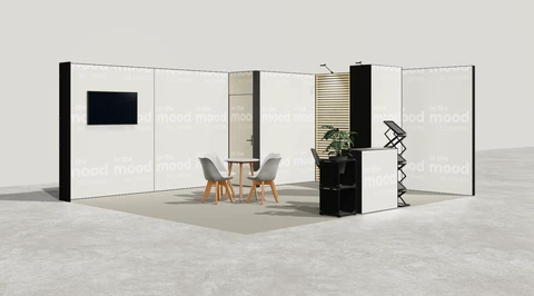 Stoisko w systemie M100 LED