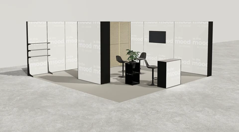 Stoisko w systemie M100 LED