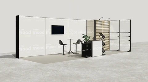 Stoisko w systemie M100 LED