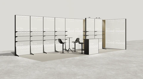 Stoisko w systemie M100 LED