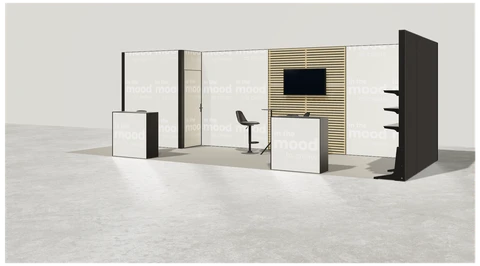 Stoisko w systemie M100 LED