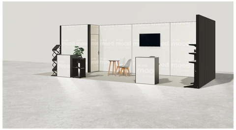 Stoisko w systemie M100 LED