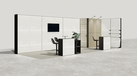 Stoisko w systemie M100 LED