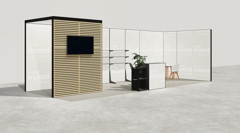 Stoisko w systemie M100 LED