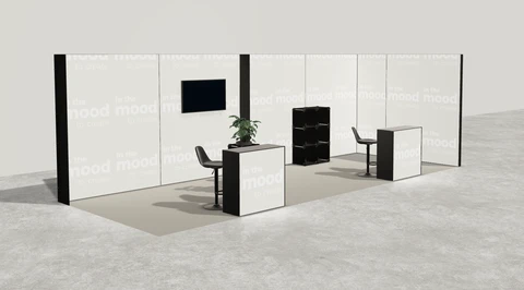 Stoisko w systemie M100 LED