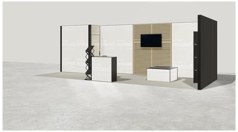 Stoisko w systemie M100 LED