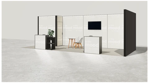 Stoisko w systemie M100 LED