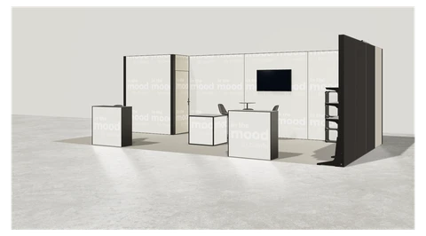 Stoisko w systemie M100 LED