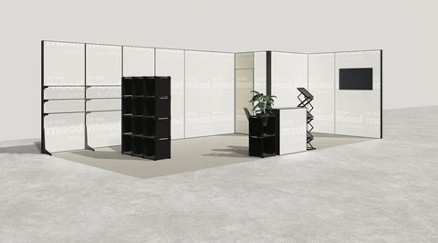 Stoisko w systemie M100 LED