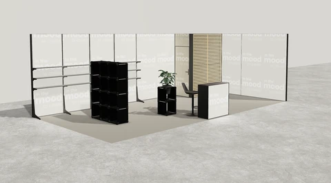 Stoisko w systemie M100 LED