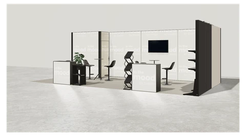Stoisko w systemie M100 LED