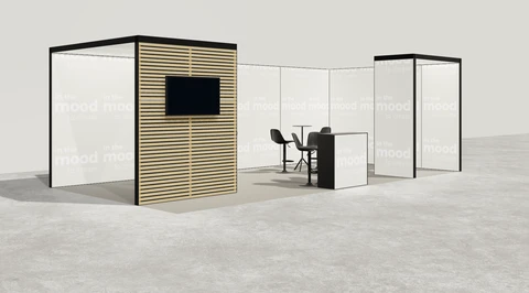 Stoisko w systemie M100 LED