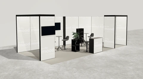 Stoisko w systemie M100 LED