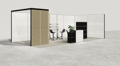 Stoisko w systemie M100 LED