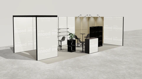 Stoisko w systemie M100 LED