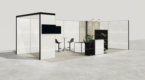 Stoisko w systemie M100 LED