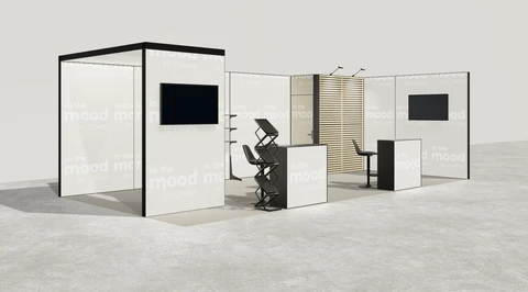 Stoisko w systemie M100 LED