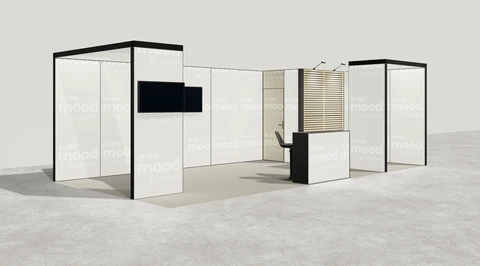 Stoisko w systemie M100 LED