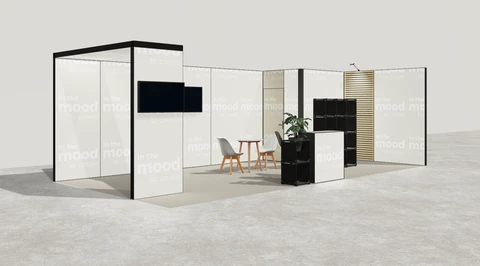 Stoisko w systemie M100 LED